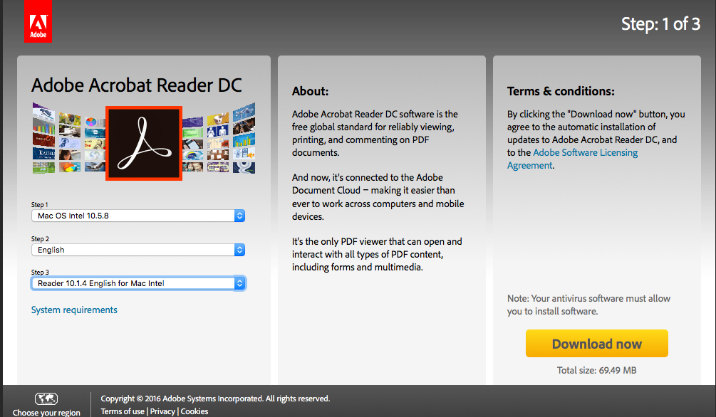 Adobe reader installer download